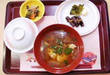 秋御膳（栗ごはん）